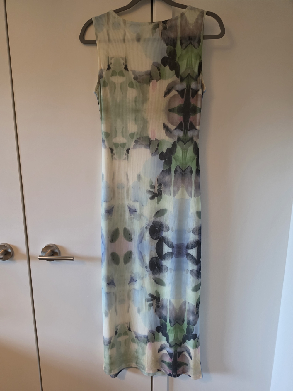 Commense Pastel Sheer Mesh Dress